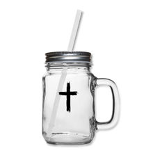 Load image into Gallery viewer, But Thou O LORD Art A Shield Mason Jar - clear
